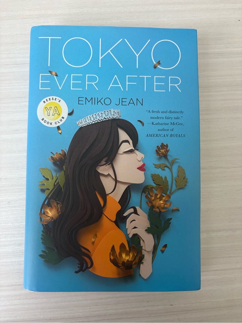 Tokyo Ever After by Emiko Jean - Bright Blue Hardcover
